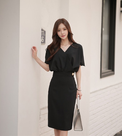 Váy bầu Hàn Quốc đẹp TM44 phong cách thời thượng tại TM Luxury