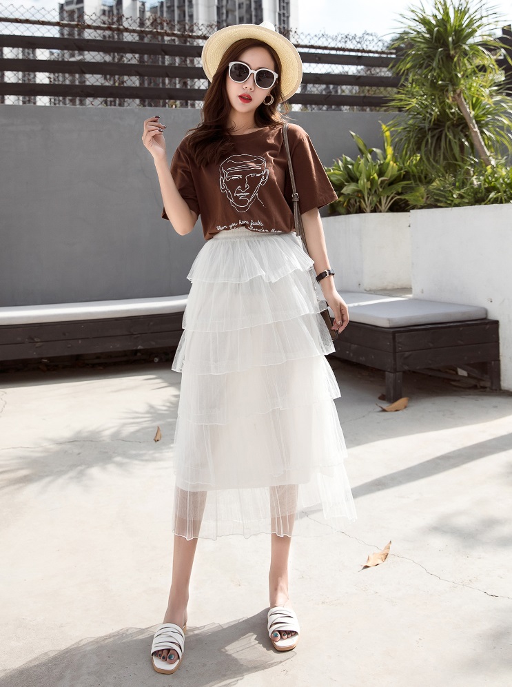 Chân váy dài trắng  Giá Tốt Miễn Phí Vận Chuyển Đủ Loại  Shopee Việt Nam